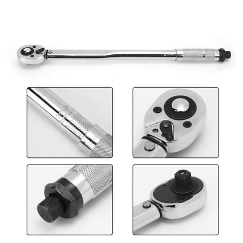 Dioche Clé dynamométrique Torque Wrench 1 2in 28 210nm High Torque