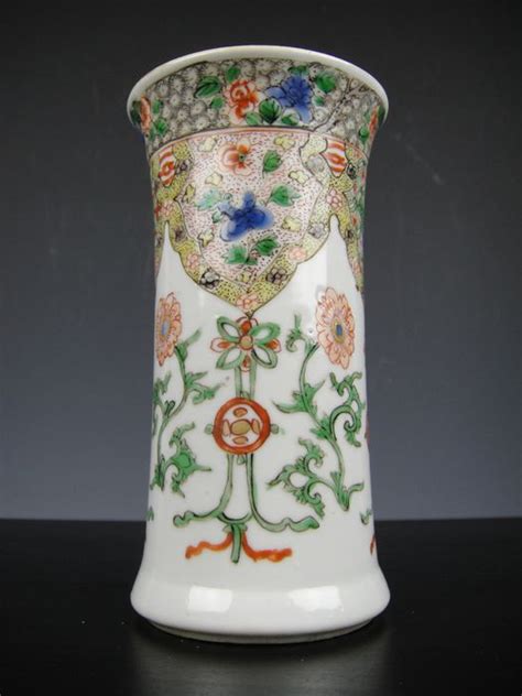 Vase Famille Verte Porcelaine Chine Xviiie Si Cle Catawiki