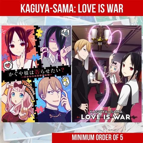 Anime Posters / Kaguya-sama Love is War Poster Collection / A4 Anime ...