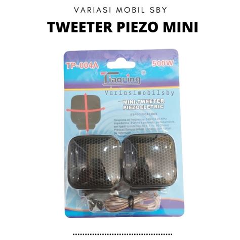 Jual Original Piezo Tweeter Super Treble Twiter Speaker Spk Mini Mobil