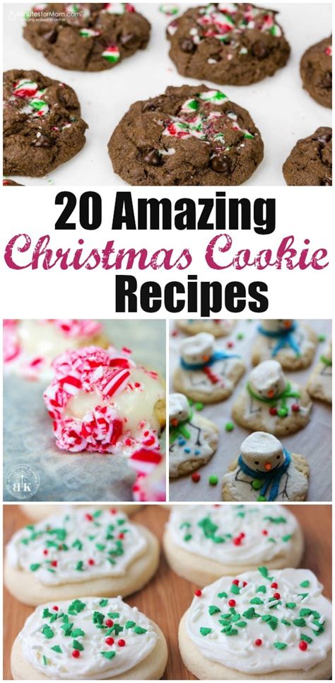 20 Amazing Christmas Cookie Recipes For Your Holiday Party