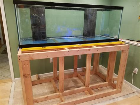 125 Gallon Tank Stand Build And Set Up Aquarium Advice 52 OFF