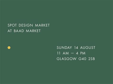 Spot Design Market Ceramics And Print At Barras Art And Design Centre