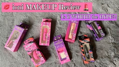 Ioni Makeup Review Dollar Tree Cosmetics Youtube