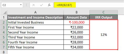 How To Calculate Yearly Irr In Excel Haiper