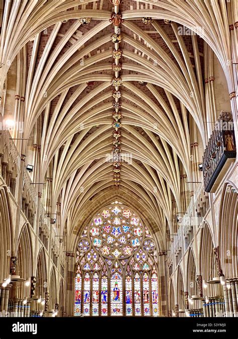 Incredible And Magnificent Splendour Of The Interior Of Exeter