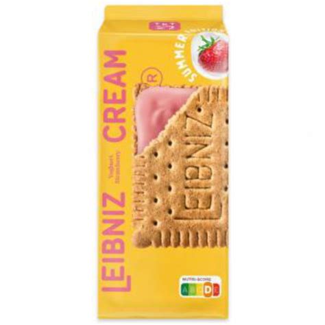 Leibniz Keksn Cream Strawberry Joghurt G Mhd Restposten