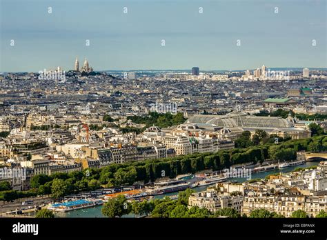 Aerial view cityscape of Paris in france Stock Photo - Alamy