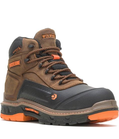 Wolverine Overpass 6 Mid Composite Toe Waterproof Work Boot Ebay