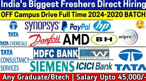 Today Latest Hiring For Freshers Off Campus Drive For 2023 Batch