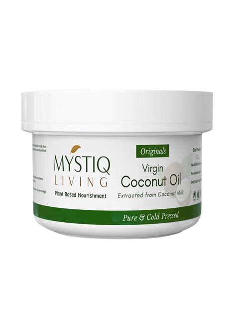 Buy MYSTIQ LIVING Pure Cold Pressed Vegan Originals Virgin Coconut