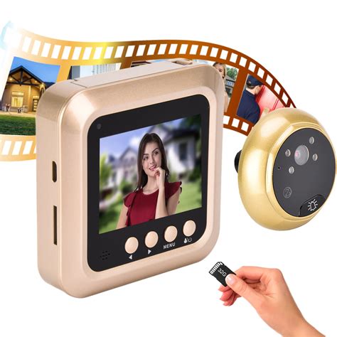 Domqga Video ,Door Security Camera,Home Smart Video Digital Door Viewer 2.4in TFT LCD Screen ...