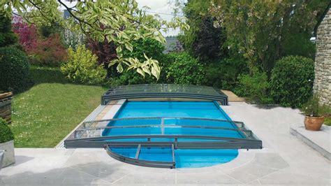 Pool Berdachung Superflach Ohne Schienen V Roka Carat Sf