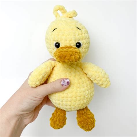 Rose And Lily Amigurumi Crochet Duck Free Crochet Pattern In 2022