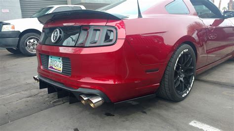 Ford Mustang Rear Diffuser 2010 2014 Gt500 Diffusersandmore