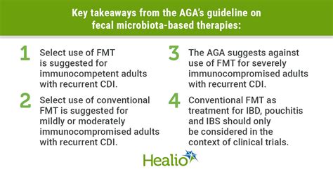 Aga Guideline Endorses Fmt For Recurrent C Difficile Not Yet