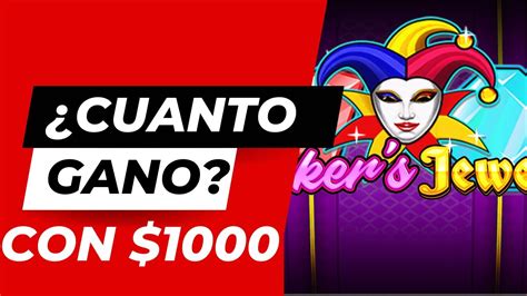 Descubre cuánto puedes ganar con 1000 AR en Joker Jewels YouTube