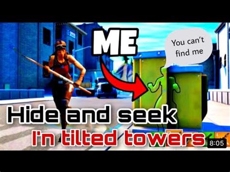 Fun Tilted Towers Hide And Seek In Fortnite Winner Gets V Bucks