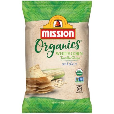 Mission Organic White Corn Tortilla Chips 9 Oz Frys Food Stores