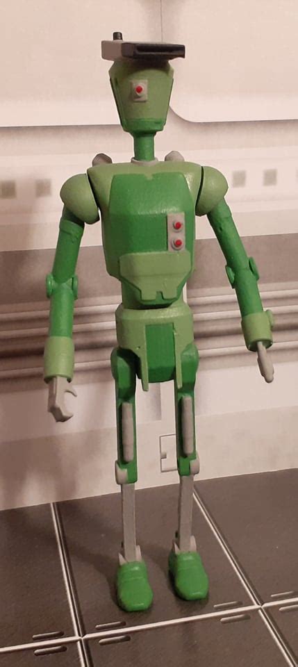 stl file star wars mining droid droids  printing model