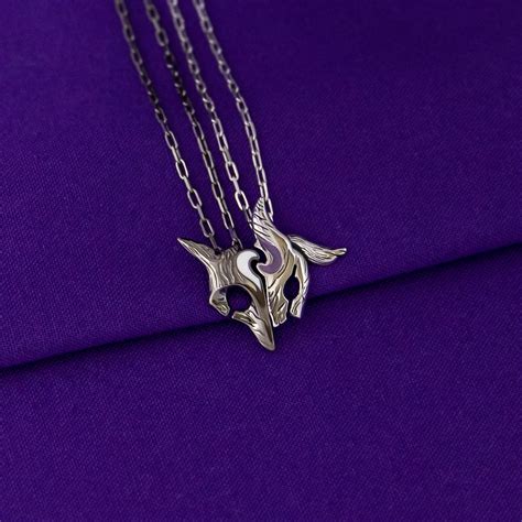 League Of Legends X Rocklove Kindred Necklace Set Rocklove Jewelry