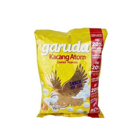 Jual Garuda Kacang Atom Manis Gurih Pedas Jumbo Shopee Indonesia