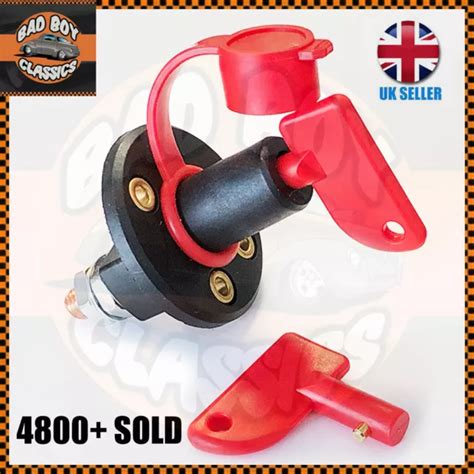 Heavy Duty Battery Master Isolator Cut Off Kill Switch Universal