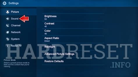 Reset Audio Settings Hisense Tv H B How To Hardreset Info