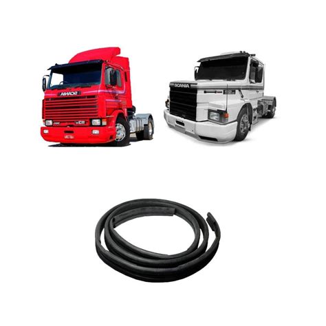 Canaleta Vidro Porta Pequeno Mm Scania T No Shoptime