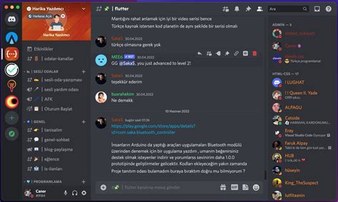 En Yi T Rk Discord Sunucular