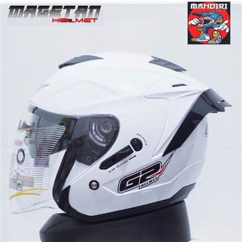 Helm G Centro Optimax Motif Double Visor Paket Ganteng Spoiler