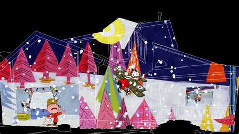 A Charlie Brown Christmas Christmas House Projection Mapping Video ...