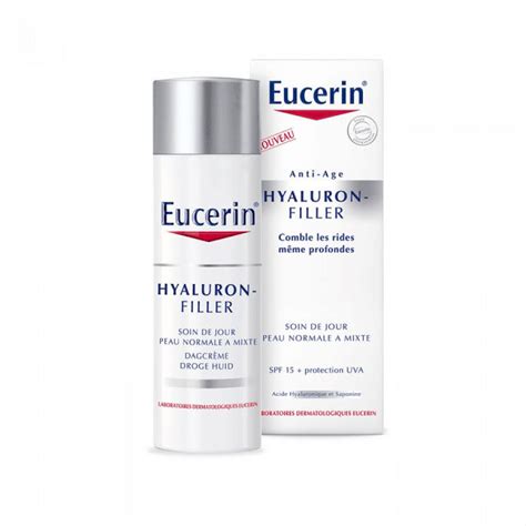 Eucerin Hyaluron Filler Soin De Jour Anti âge Peaux Mixtes