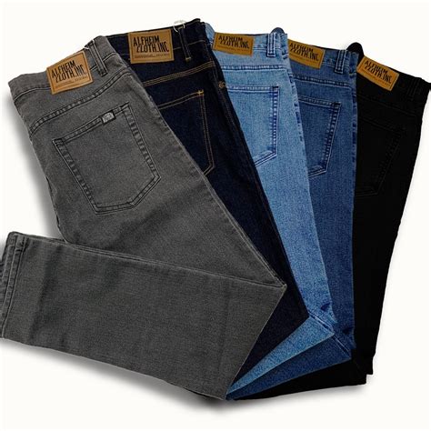 Jual AlfheimCloth Inc Celana Jeans Pria Long Pants Denim Slim Fit