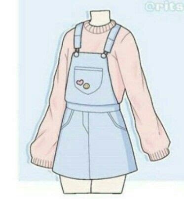 Pin De Selever Canonio Em Lukis Roupas Fofas Desenhos De Moda