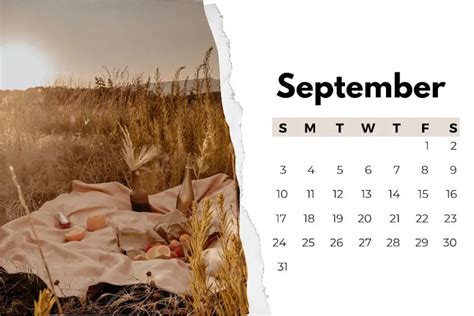 27 Cute Aesthetic September 2023 Calendars For Home And Office Onedesblog