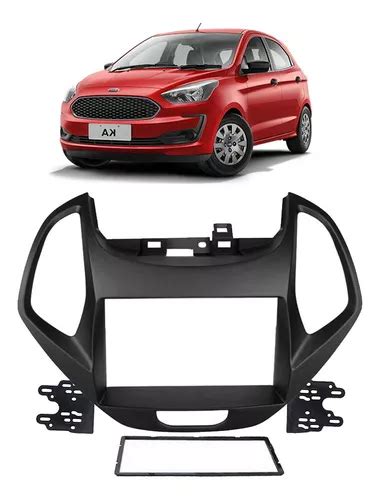 Moldura Painel Din Ford Ka Multimidia Frete Gr Tis