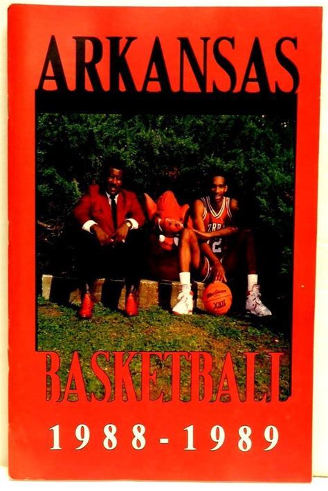 Arkansas Razorbacks Basketball Program Magazine Guide Ole