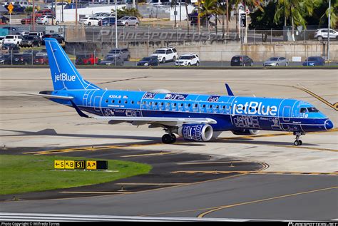 N304JB JetBlue Airways Embraer ERJ 190AR ERJ 190 100 IGW Photo By