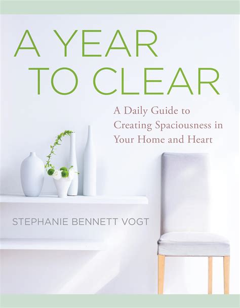 A Year to Clear - Book - SpaceClear | Home to Your Spacious Self ...