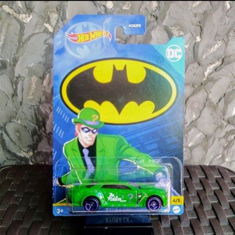 Jual Hot Wheels Ryura LX HW DC Batman The Riddler GREEN Shopee Indonesia