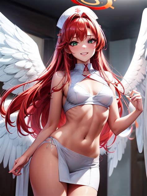 Grinning Nurse Red Hair Ai Porn