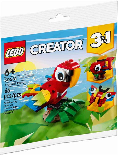 Lego Creator In Tropischer Papagei Fisch Oder Schmetterling