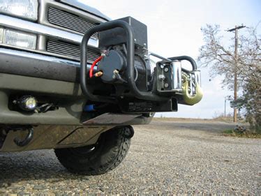 Front Tow Hitch Receiver for Hitch Mounted Recovery Winch | Expedition ...