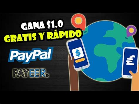 Página Web Pagando Dólares a Paypal y Payeer Retiro Mínimo 1 Cómo