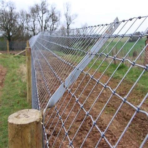 Drahtgewebe Hirsch Zaun Und Vieh Bauernhof Zaun Festen Knoten