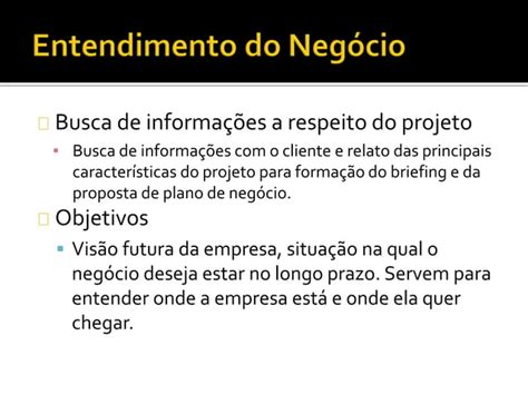 Etapas plano de negócios PPT