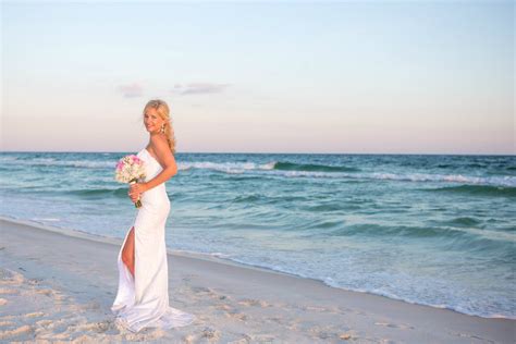 White Panama City Beach Wedding Destin Weddings In Florida