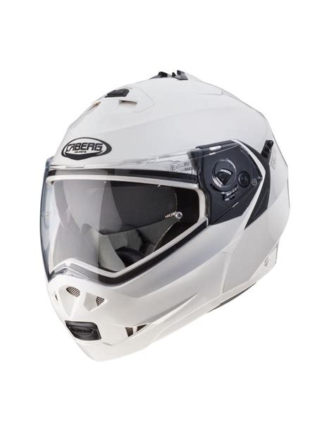 Casco Caberg Duke Ii Modular Blanco Brillo Cascos Modulares