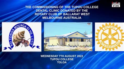 Inspection Celebration Of Tupou College Toloa Dental Clinic Donated By